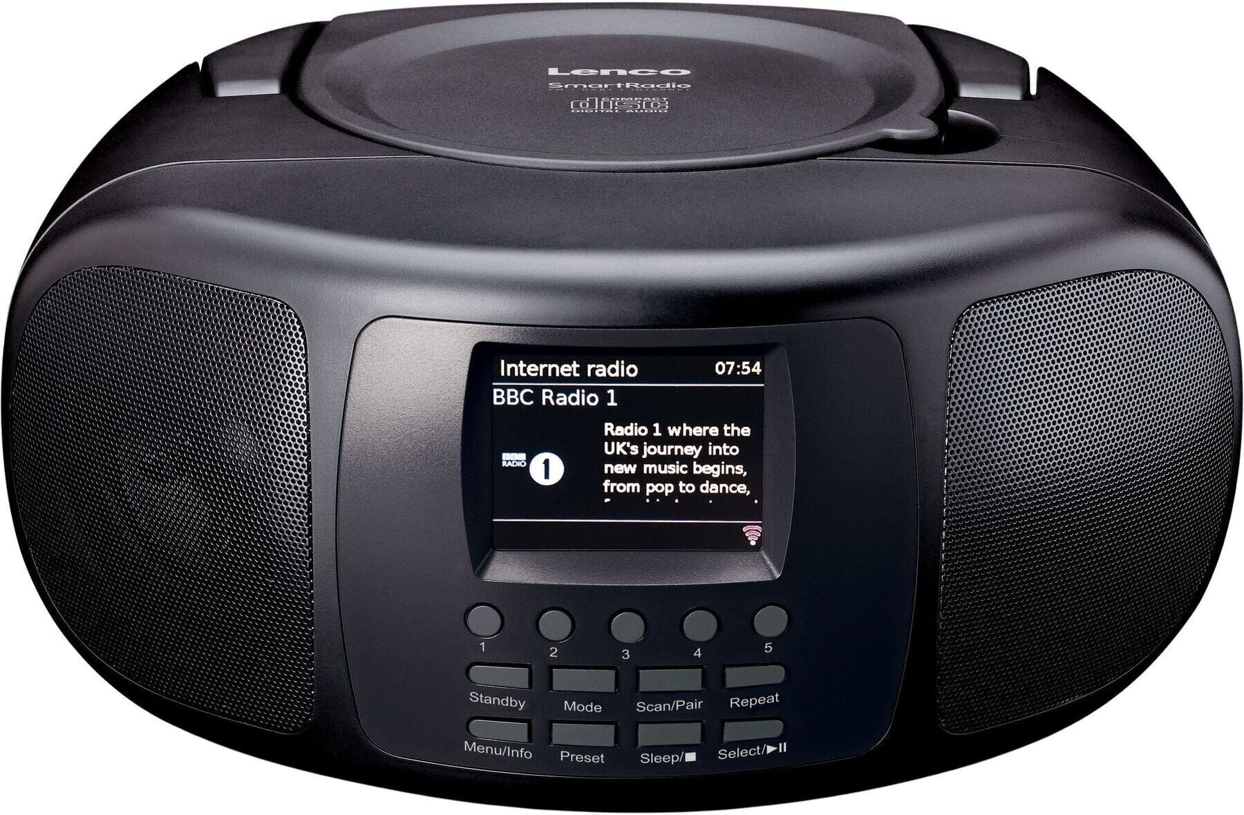 Radio pe Internet Lenco SCD-6000BK Black Radio pe Internet