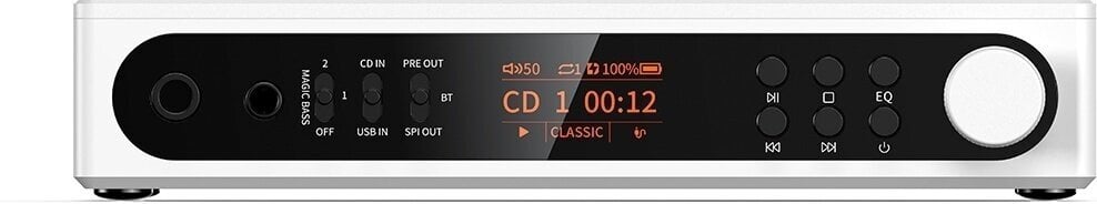 Hi-Fi CD-soitin FiiO DM15 R2R White Hi-Fi CD-soitin