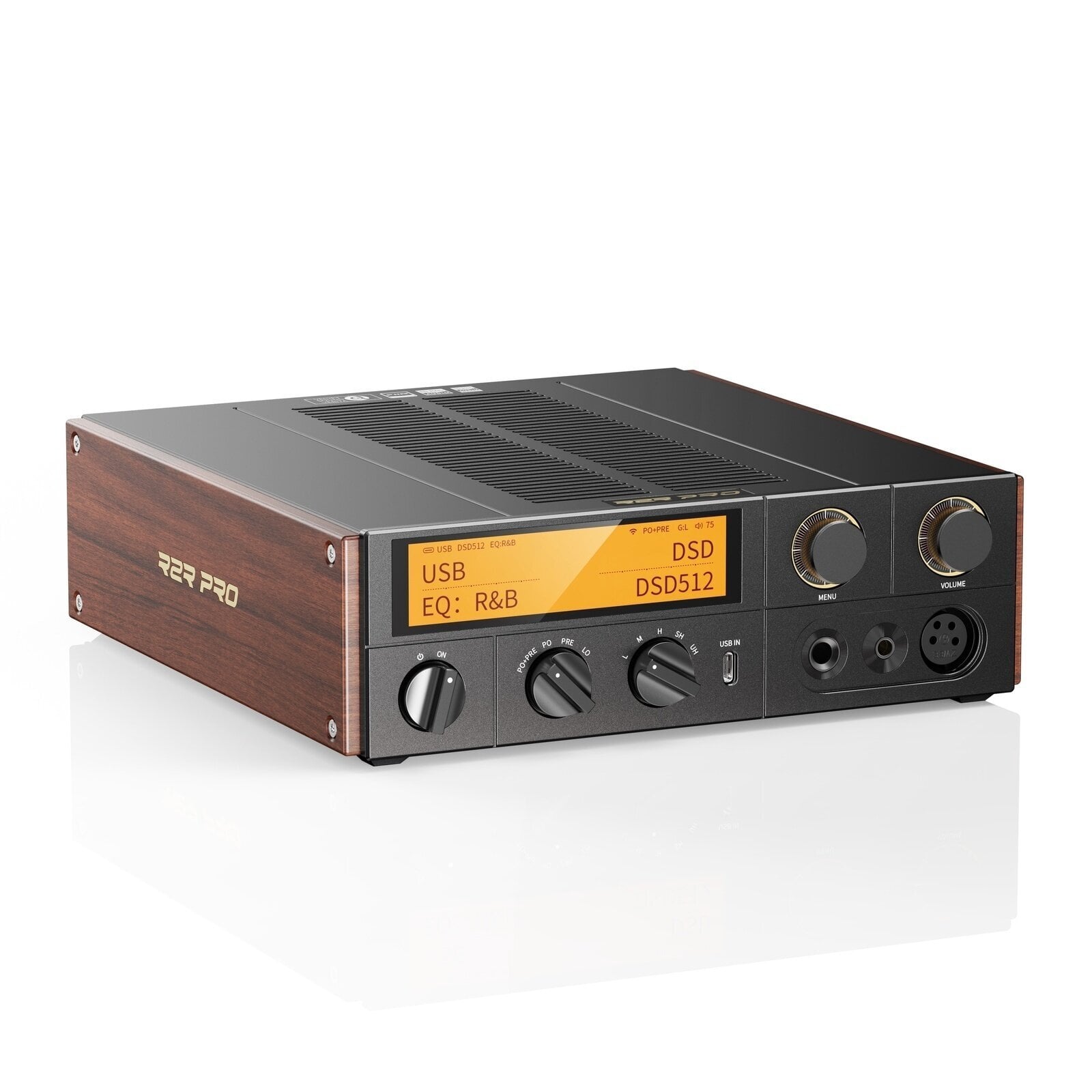 Hi-Fi DAC &amp; ADC-liitäntä FiiO K17 R2R Black Hi-Fi DAC &amp; ADC-liitäntä