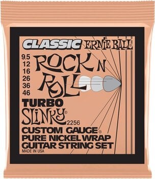 Χορδές για Ηλεκτρική Κιθάρα Ernie Ball 2256 Turbo Slinky Classic Rock n Roll Χορδές για Ηλεκτρική Κιθάρα - 1