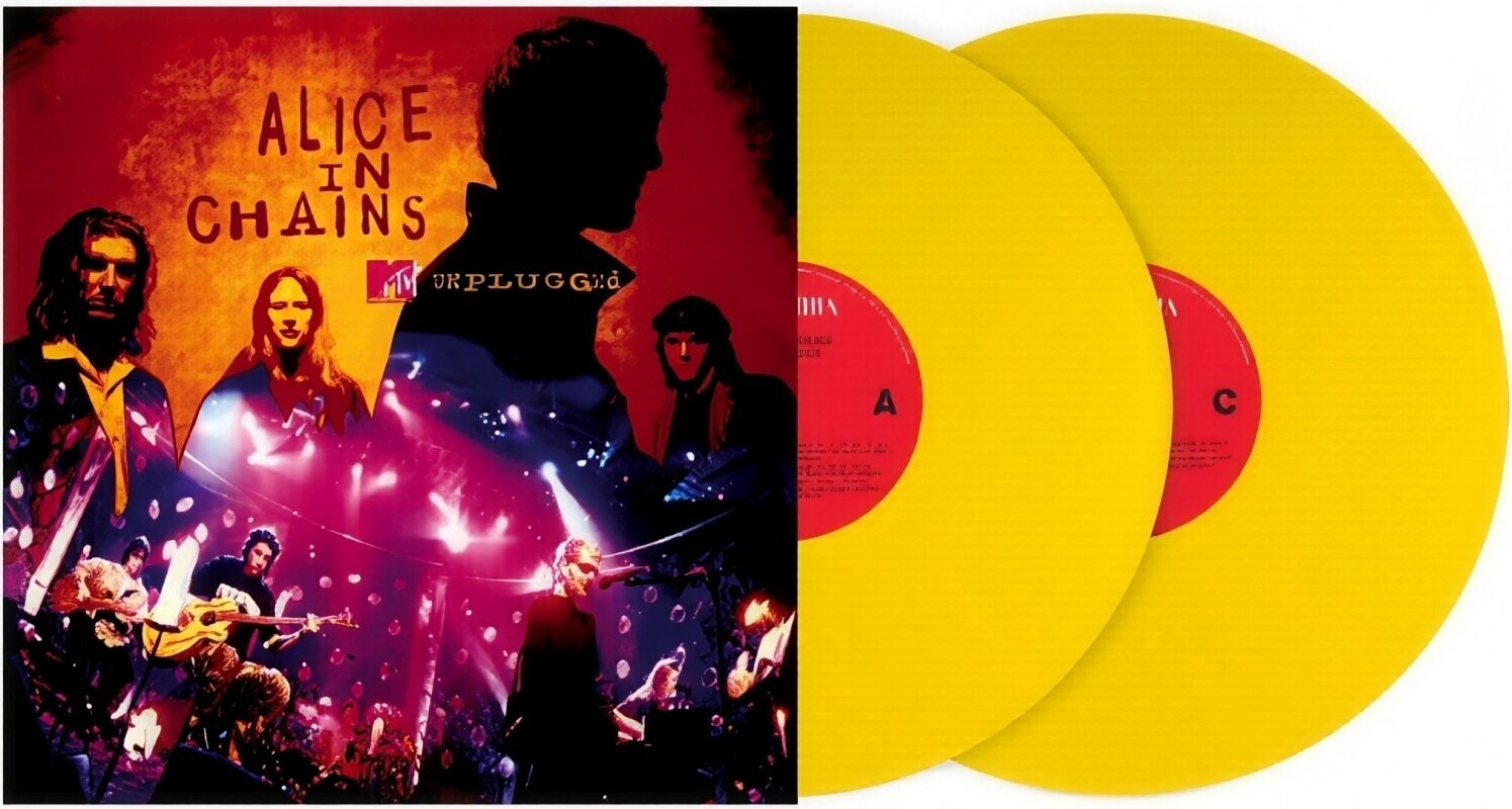 LP ploča Alice In Chains - MTV: Unplugged (Canary Yellow Coloured) (2 LP)