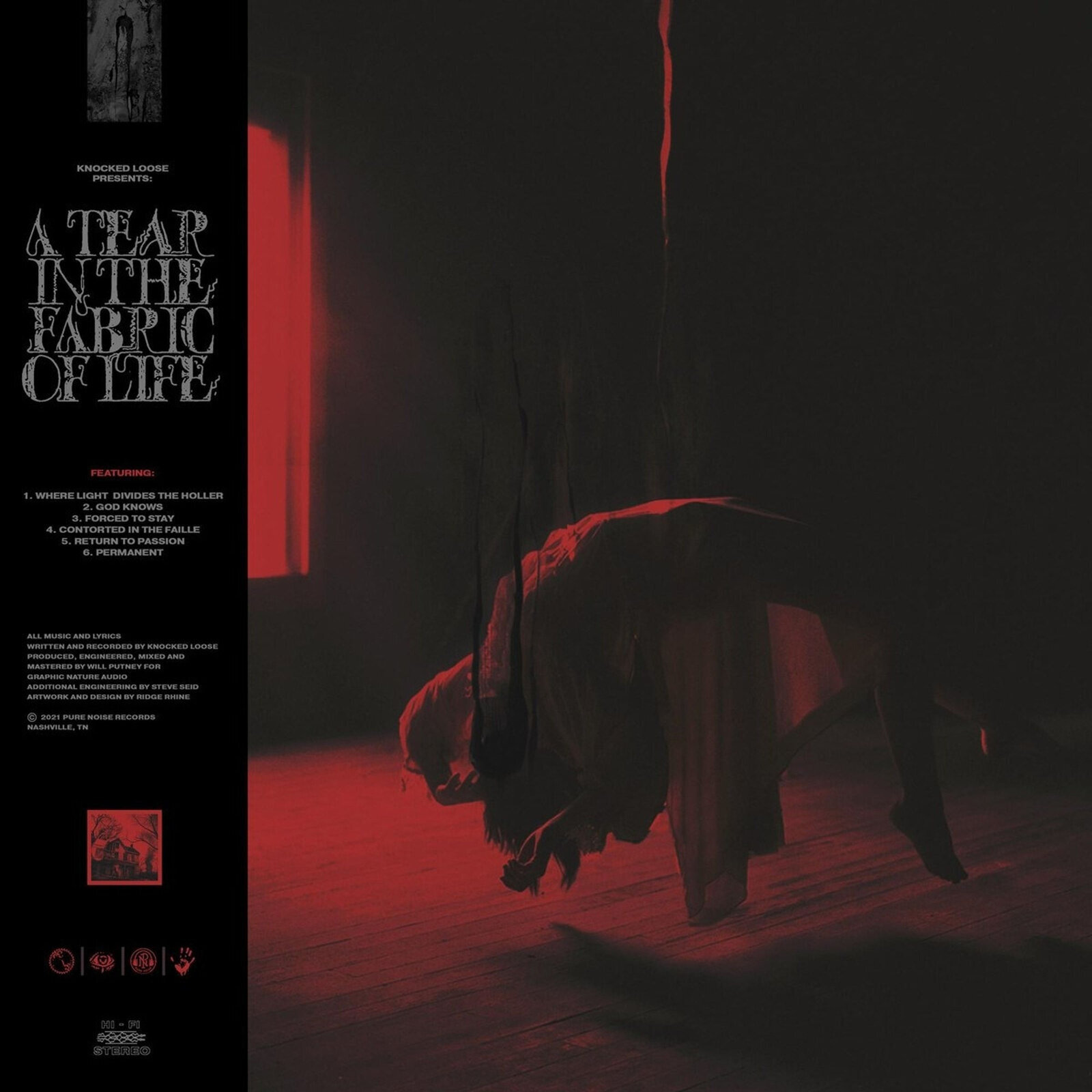 LP ploča Knocked Loose - A Tear In The Fabric Of Life (Coloured) (12" EP)