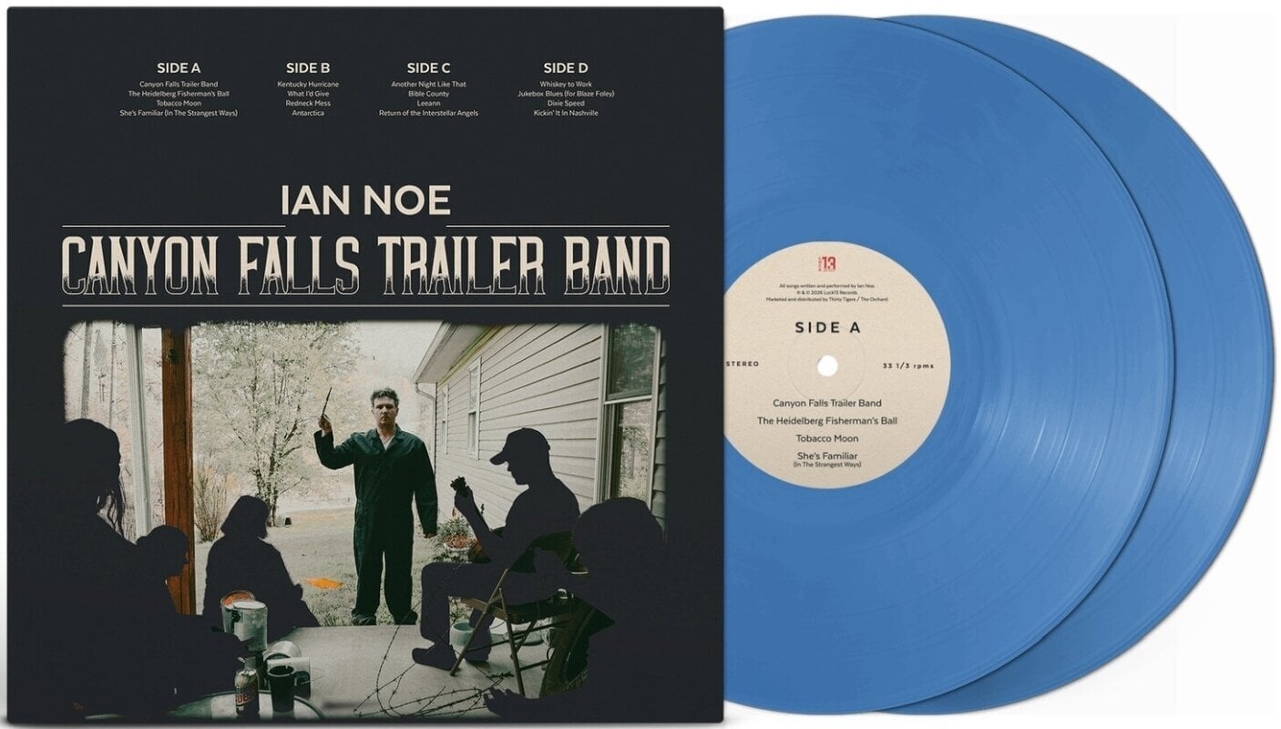 LP ploča Ian Noe - Canyon Falls Trailer Band (Indie Exclusive) (Opaque Blue Coloured) (2 LP)