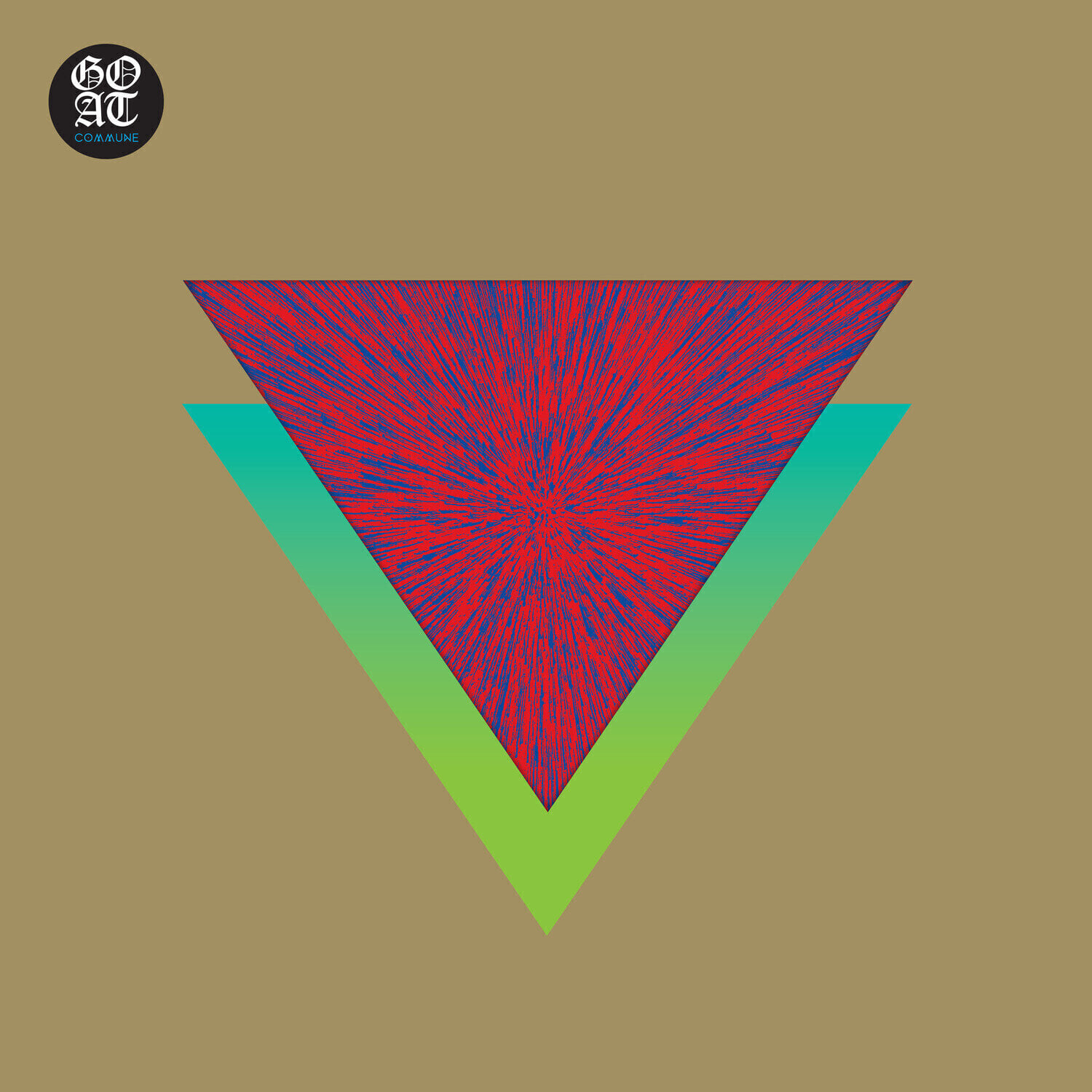 Vinyl Record Goat - Commune (Limited Edition) (Blue Coloured) (LP)