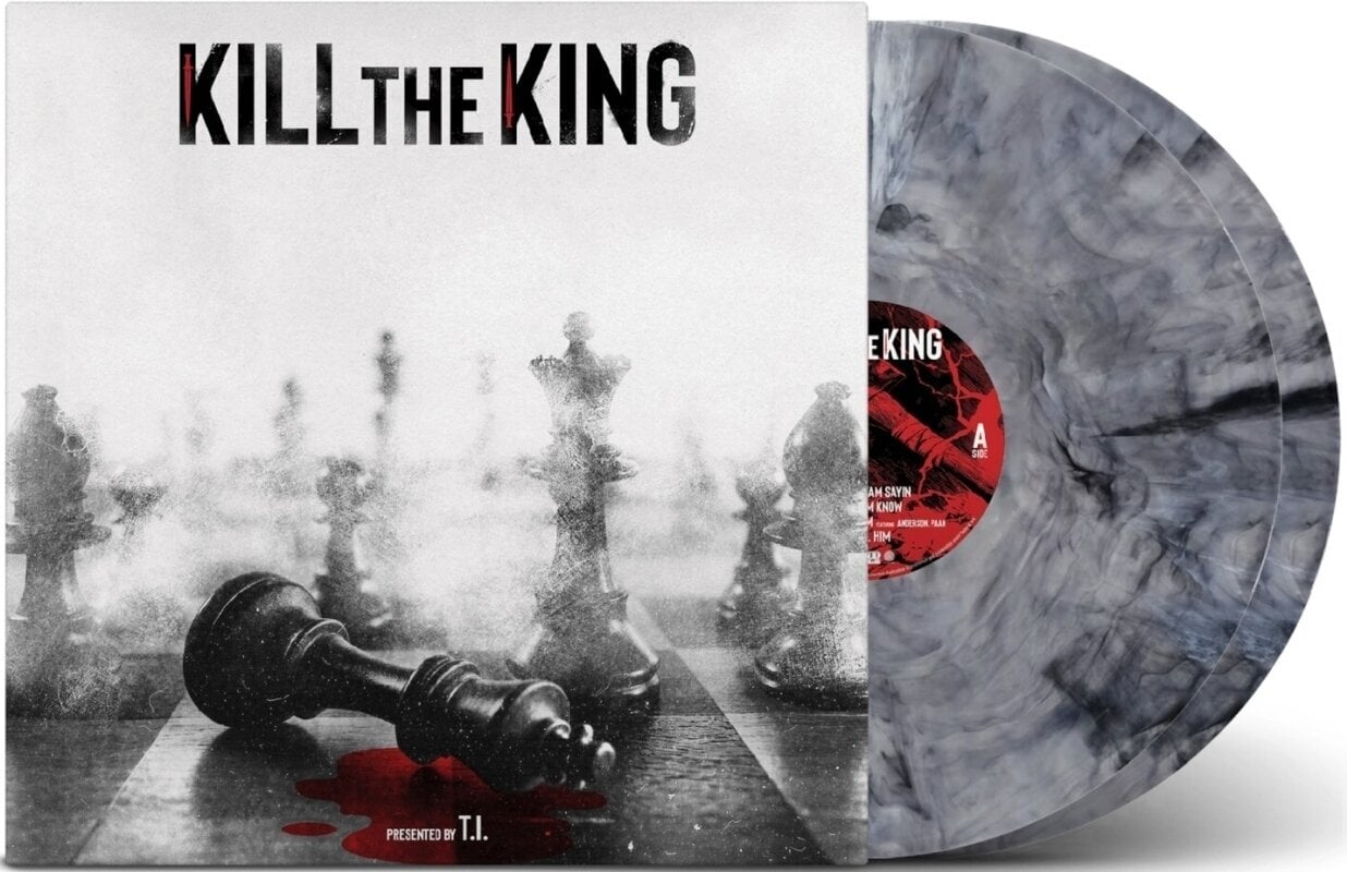 LP plošča T.I. - Kill The King (Indie Exclusive) (White/Black/Gray Coloured) (2 LP)