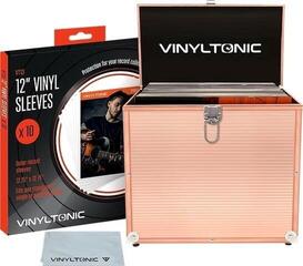 Kauamängivate plaatide kott/karp Vinyl Tonic 40 Record LP Storage Kohver (12" Vinyl) Rose Gold