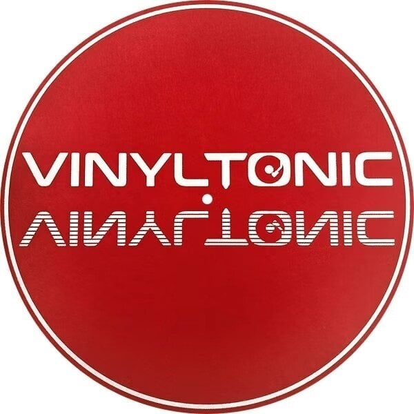 Disque de feutrine Vinyl Tonic Carbon Fibre Record Red Disque de feutrine