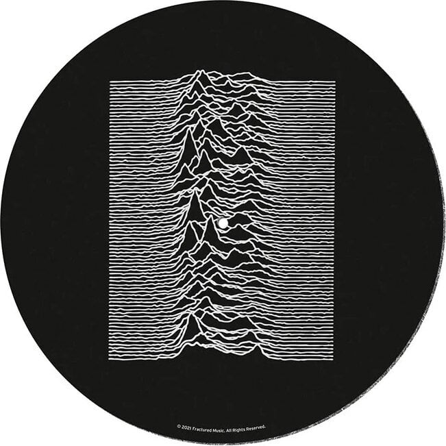 Disque de feutrine Joy Division Unknown Pleasures 12" Turntable Disque de feutrine