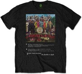 T-Shirt The Beatles Sgt Pepper 8 Track Black