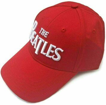 Hattukorkki The Beatles Hattukorkki Drop T Logo Red - 1