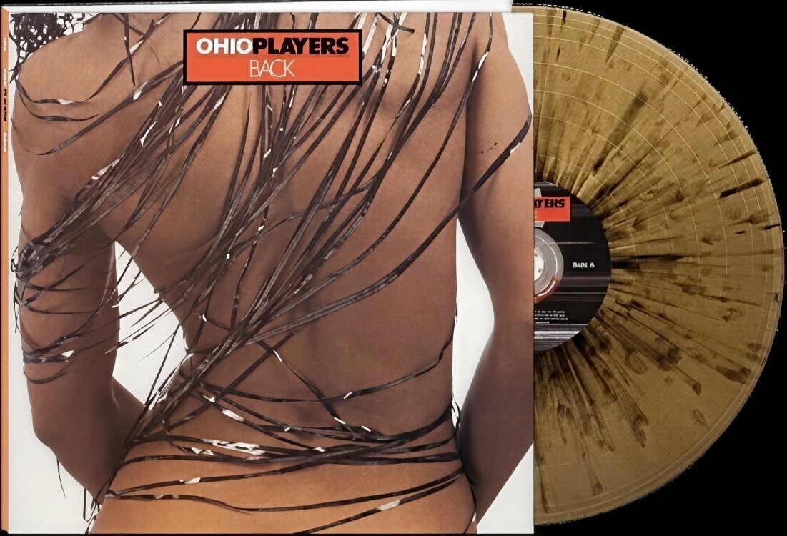 Vinylplade Ohio Players - Back (Limited Edition) (Black & Gold Splatter Coloured) (LP)