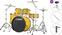 Kit de batería Yamaha RDP2F5MYSET Rydeen Standard SET Mellow Yellow Kit de batería