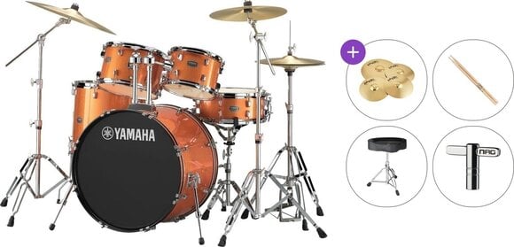 Drumkit Yamaha RDP2F5OGSET Rydeen Premium SET Orange Glitter Drumkit - 1