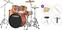 Drumkit Yamaha RDP2F5OGSET Rydeen Premium SET Orange Glitter Drumkit