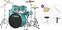 Drumkit Yamaha RDP2F5TGSET Rydeen Premium SET Turquoise Glitter Drumkit