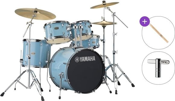 Set de tobe acustice Yamaha RDP0F5GBSET Rydeen Basic SET Gloss Pale Blue Set de tobe acustice - 1