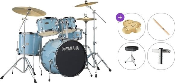 Drumkit Yamaha RDP0F5GBSET Rydeen Premium SET Gloss Pale Blue Drumkit - 1