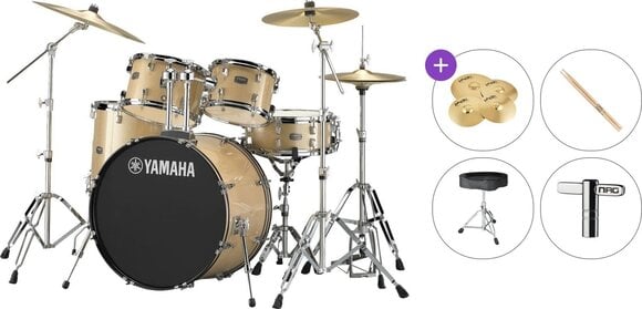 Drumkit Yamaha RDP0F5CGSET Rydeen Premium SET Champagne Glitter Drumkit - 1