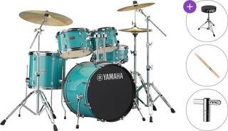 Drumkit Yamaha RDP0F5TGSET Rydeen Standard SET Turquoise Glitter Drumkit