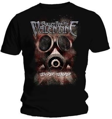 T-Shirt Bullet For My Valentine T-Shirt Temper Temper Gas Mask Unisex Black M