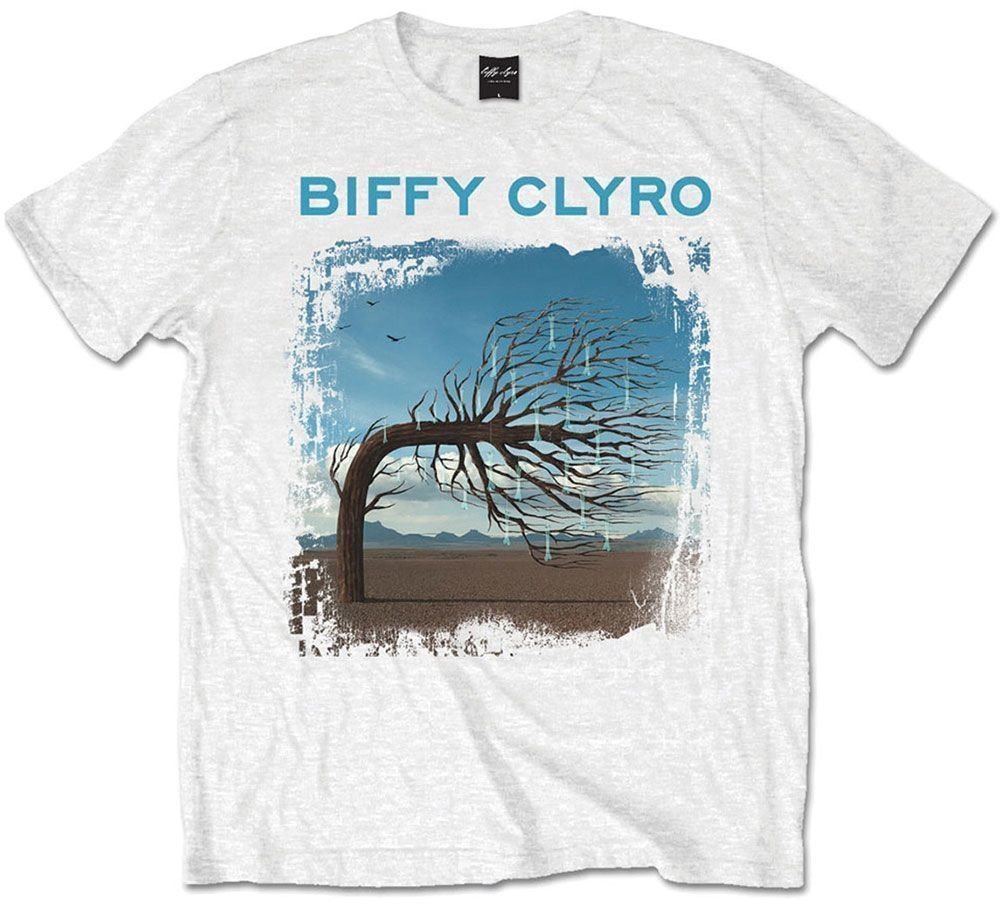 T-shirt Biffy Clyro T-shirt Opposites Branco L
