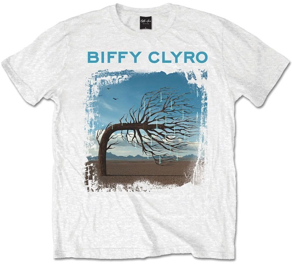 Shirt Biffy Clyro Shirt Opposites Wit S