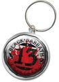 Black Sabbath 13 Flame Circle Key Chain