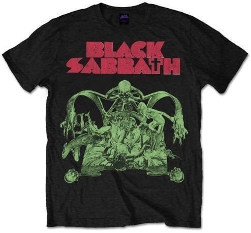 Camiseta de manga corta Black Sabbath Camiseta de manga corta Sabbath Cut-out Black L