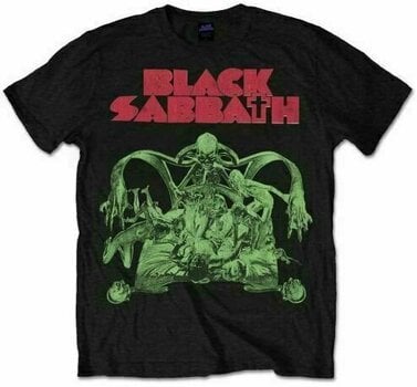T-Shirt Black Sabbath T-Shirt Unisex Sabbath Cut-out Black 2XL - 1