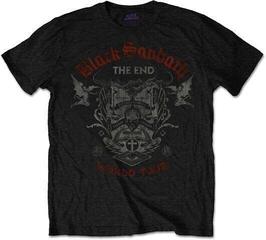 Camiseta de manga corta Black Sabbath Camiseta de manga corta The End Mushroom Cloud Unisex Black L