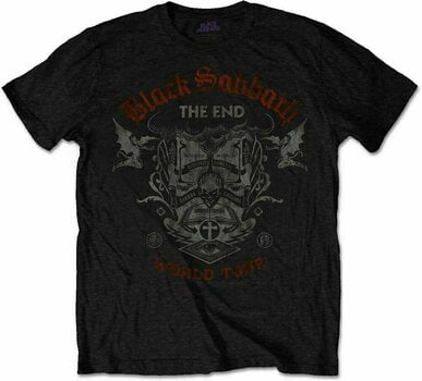 T-Shirt Black Sabbath T-Shirt The End Mushroom Cloud Black L - 1