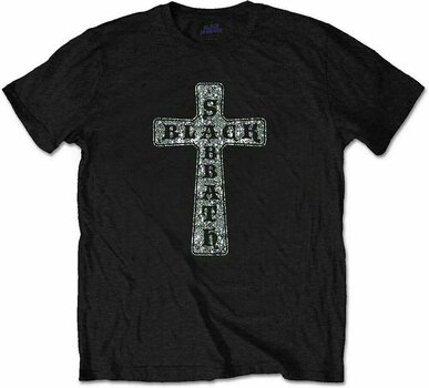 Shirt Black Sabbath Shirt Cross (Diamante) Zwart S - 1