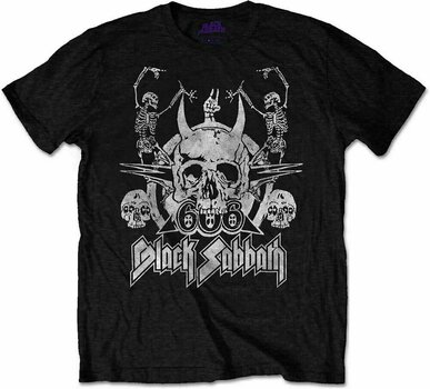 Shirt Black Sabbath Shirt Dancing Zwart L - 1