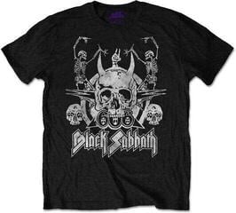 Риза Black Sabbath Dancing Unisex Тениска с къс ръкав/Black/Къси