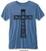 T-Shirt Black Sabbath T-Shirt Vintage Cross Blau M