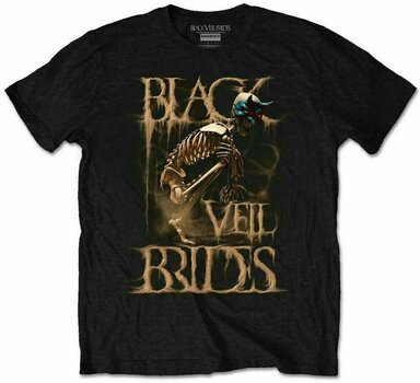 Shirt Black Veil Brides Shirt Dust Mask Black L - 1
