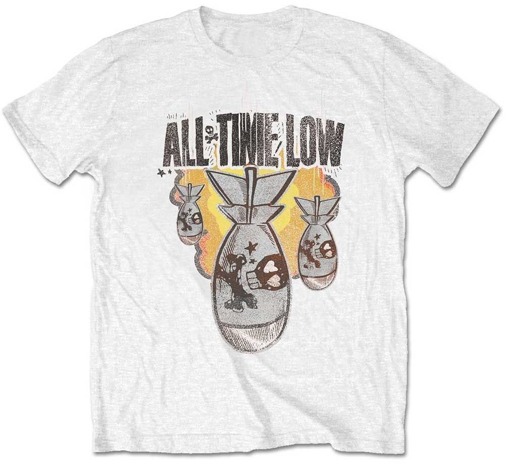 T-Shirt All Time Low T-Shirt Da Bomb White L