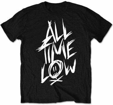 T-shirt All Time Low T-shirt Scratch Black S - 1