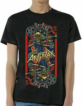 T-Shirt Anthrax T-Shirt Evil King Schwarz M - 1