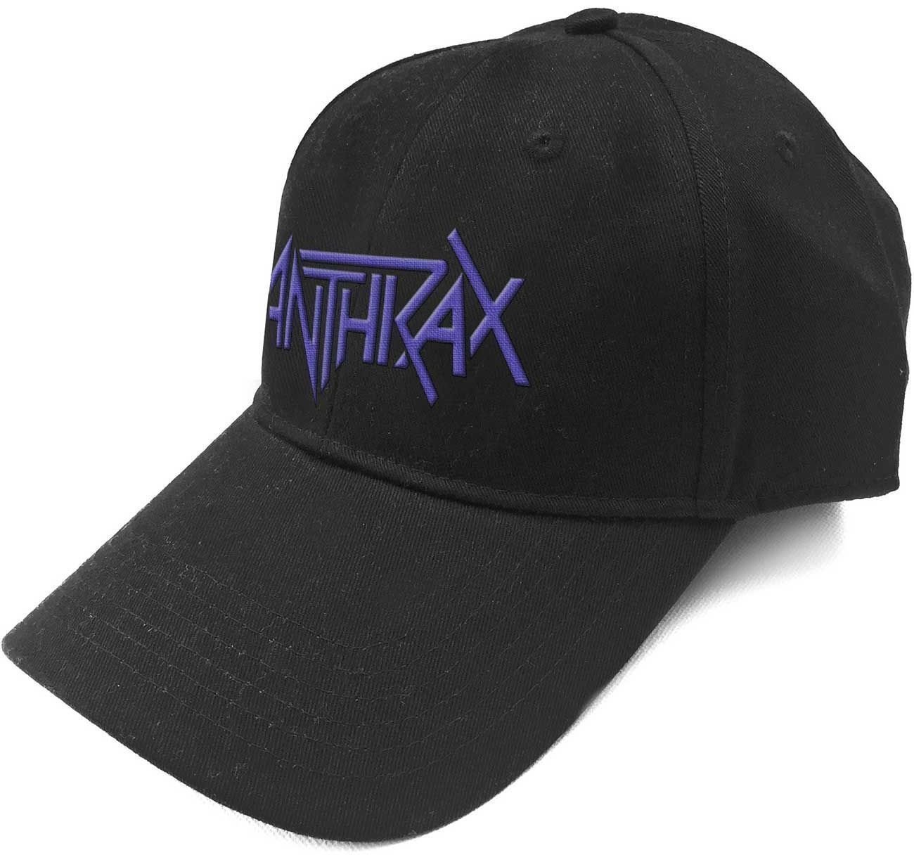 Cappellino Anthrax Cappellino Logo Black