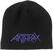 Hat Anthrax Hat Logo Black