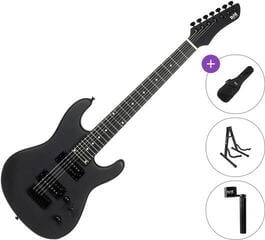 Električna gitara PSD Guitars SPS-1007M Basic SET Matte Black Električna gitara