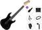 Multiscale electric guitar PSD Guitars SPS-1007M-F Premium SET Dark Night Black Multiscale electric guitar