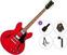 Jazz gitara PSD Guitars SH-100 Standard SET Cherry Red Jazz gitara