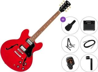 Jazz gitara PSD Guitars SH-100 Premium SET Cherry Red Jazz gitara