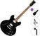 Ημιακουστική Κιθάρα PSD Guitars SH-100 Basic SET Black Ημιακουστική Κιθάρα