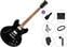 Ημιακουστική Κιθάρα PSD Guitars SH-100 Premium SET Black Ημιακουστική Κιθάρα