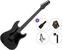 Electric guitar PSD Guitars SPS-100B Standard SET Open Pore Black Electric guitar
