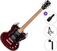 Electric guitar PSD Guitars DCT-100 Basic SET Cherry Red Electric guitar