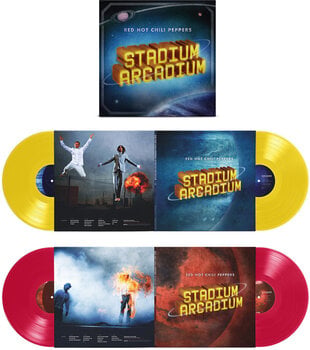 Hanglemez Red Hot Chili Peppers - Stadium Arcadium (20th Anniversary/Limited Edition) (Box Set) (Yellow/Red Coloured) (140 g) (4 LP) - 1